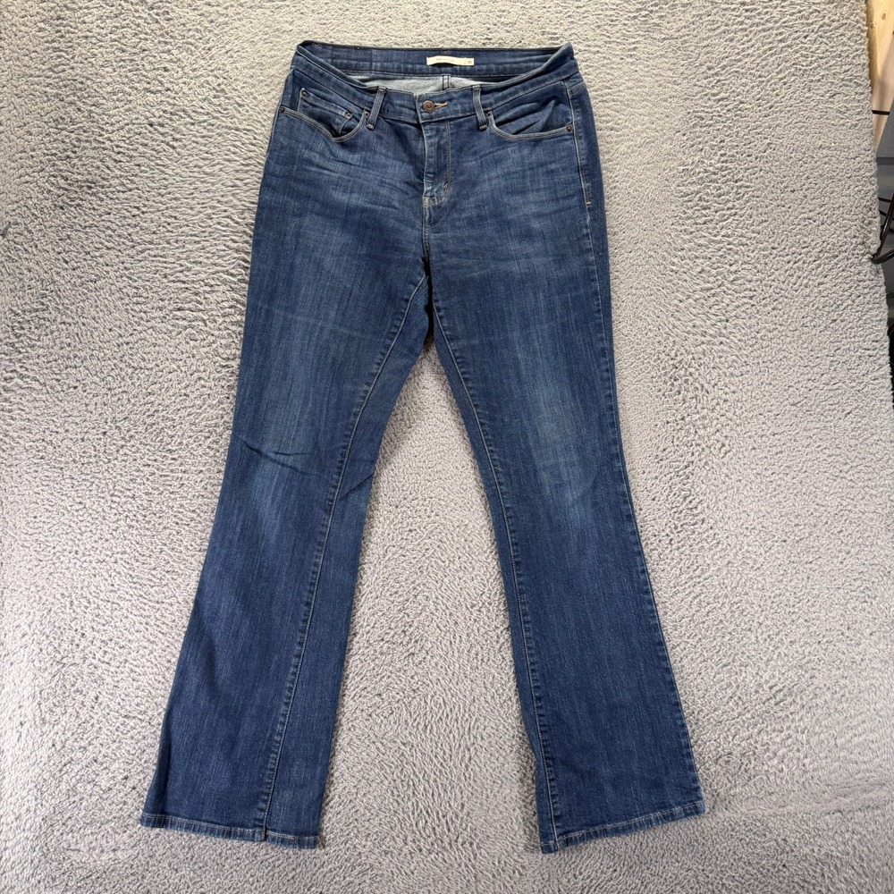 Levi's 515 Jeans Womens 10 Blue Cotton Denim Bootcut Faded Streetwear Travel